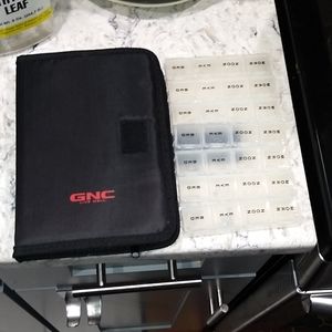 GNC 7-day pill case - Brand New